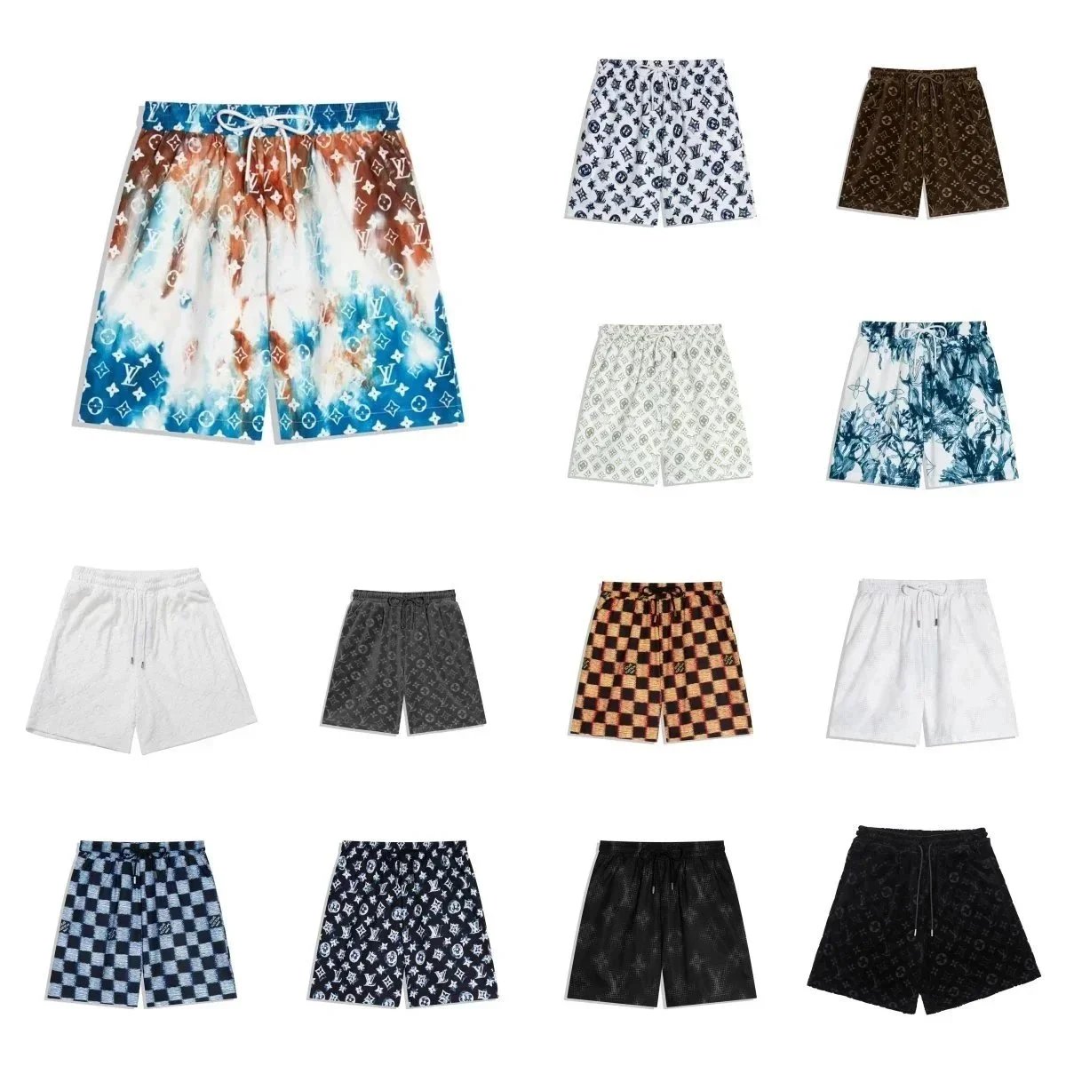 Louis Vuitton Bandana Board Swim Shorts