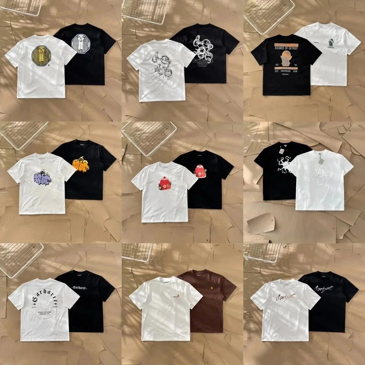 Womens & Mens Short Sleeve Casual Letter Print T Shirts